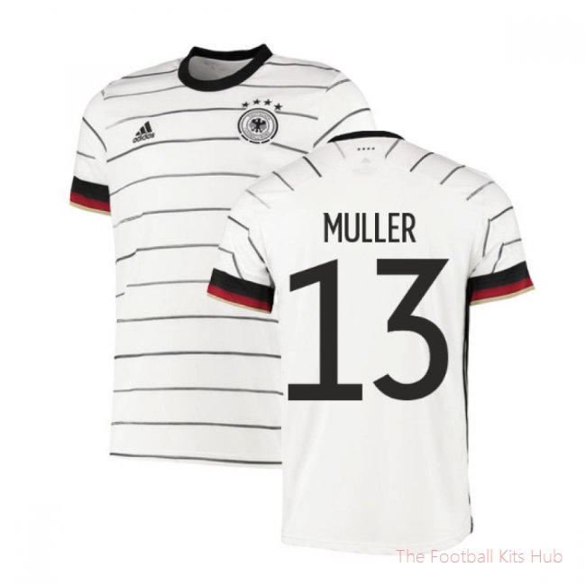 2020-2021 Germany Home Adidas Football Shirt (MULLER 13)