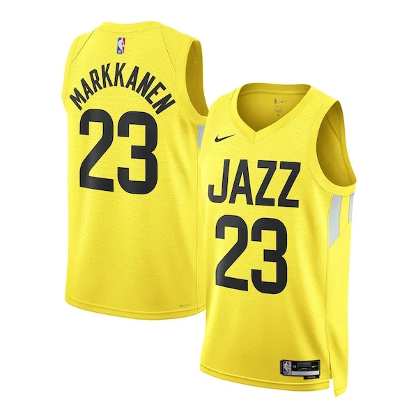 Official Lauri Markkanen UTA NBA Jersey - Budget Price - Fan Favorite