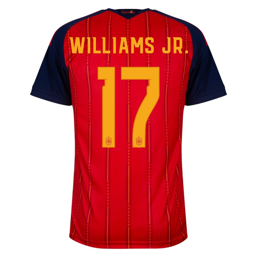 [JED] Spain Home Jersey 2026 2027 Williams Jr.