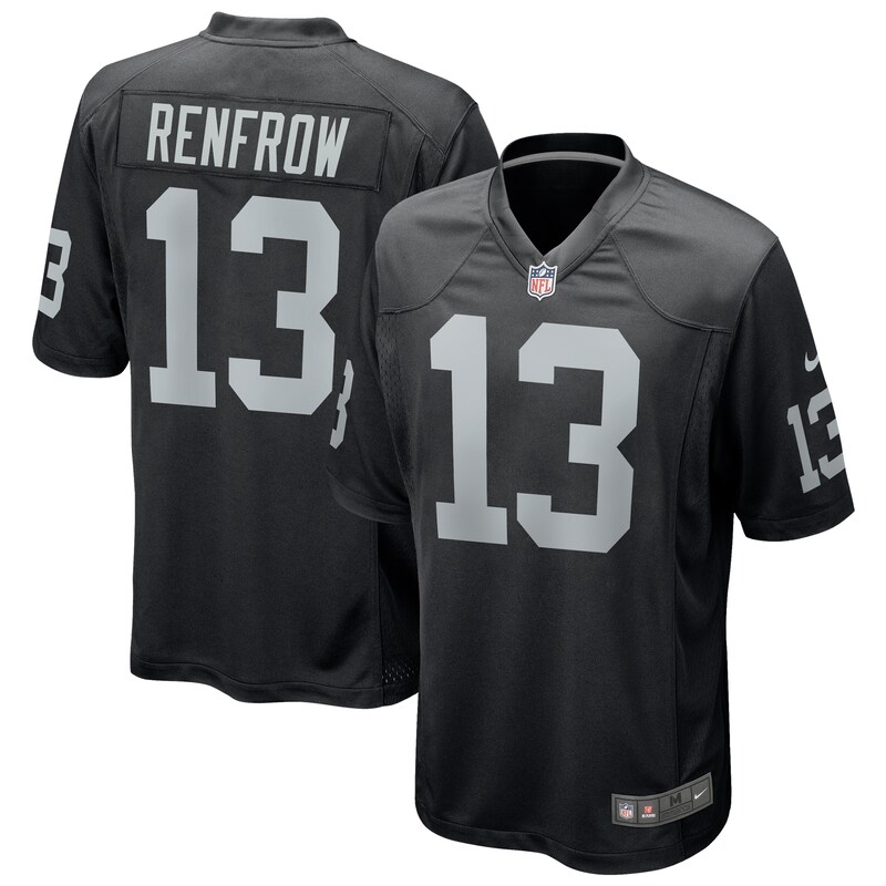 None Hunter Renfrow LV Raiders Bold Premium-Quality Jersey for NFL Fan