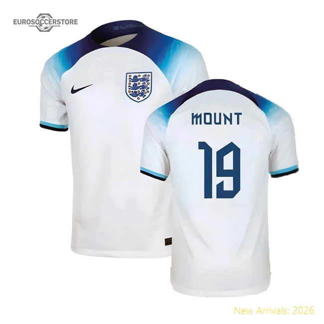 Durable England 2022-2023 Home Jersey - Temperature-control