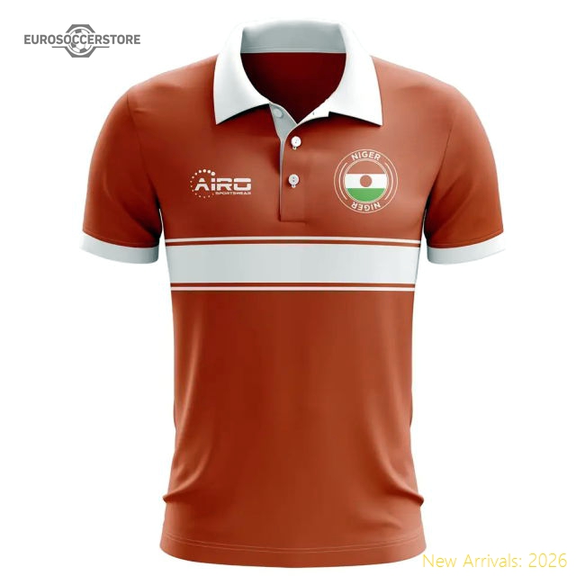 Niger Concept Stripe Polo Supporter Edition Jersey Game Ready