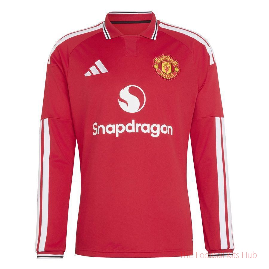 Manchester United Home Shirt 2026/27 Authentic Long Sleeves PRE-ORDER
