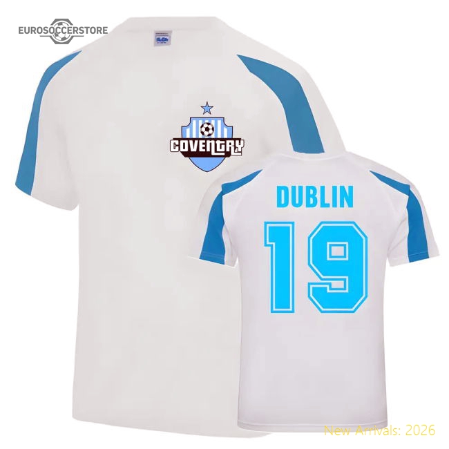 Dion Dublin Coventry Sports Training Jersey (White)