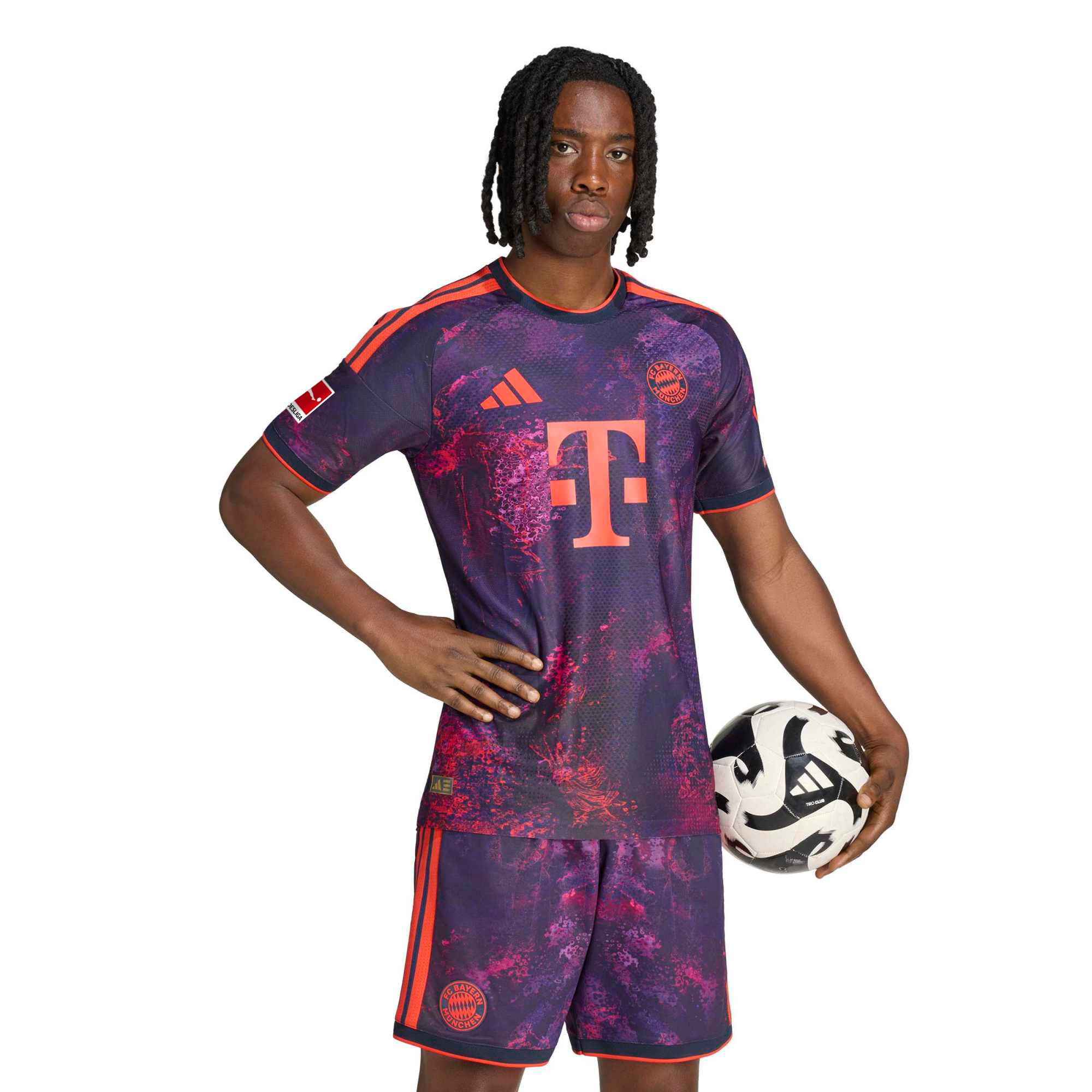 [SJH] Bayern Munich 2026/27 Third On-Field Authentic Patch Jersey - Purple