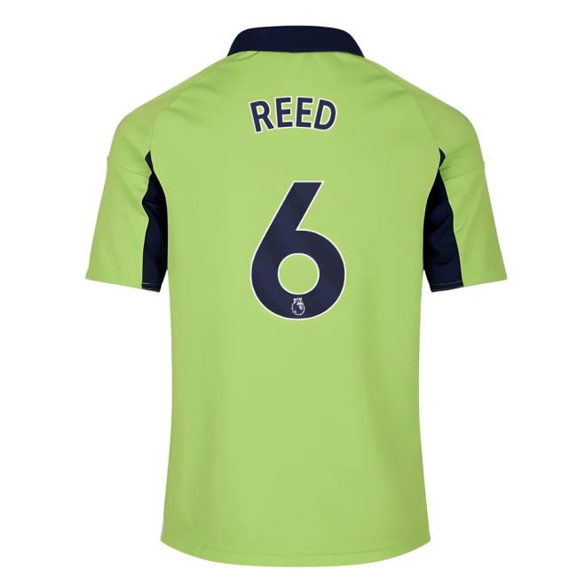 2025-20 Fulham Official Away Football Kit Reed #6 L M S Kids