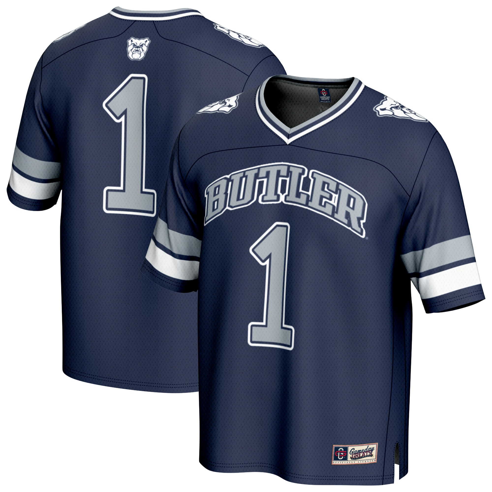 Butler Bulldogs #1 Football Jersey - Navy | Stadium Series 2026/27