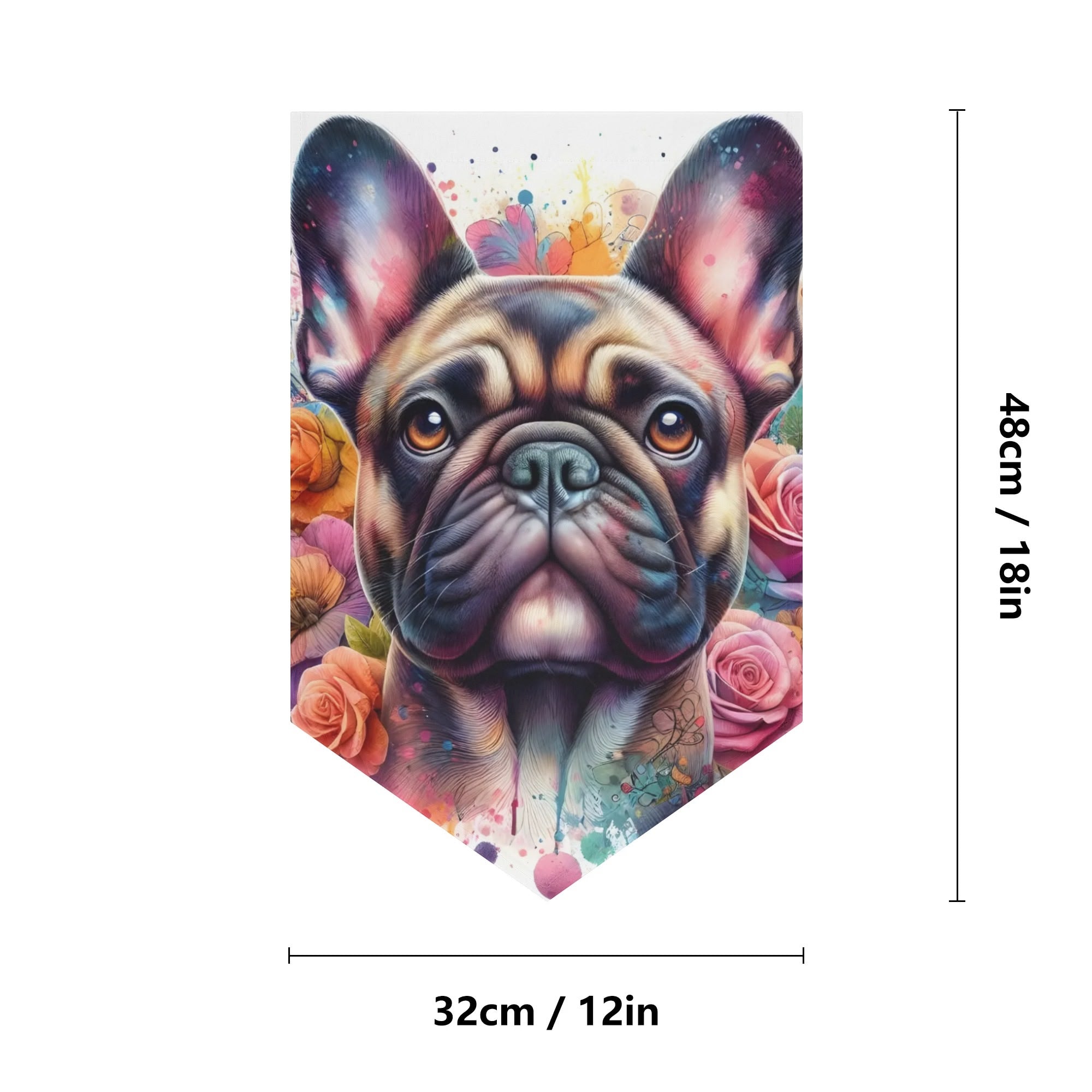 Penelope - Bulldog Garden Flag Banner Dog Supplies | Vet-recommended