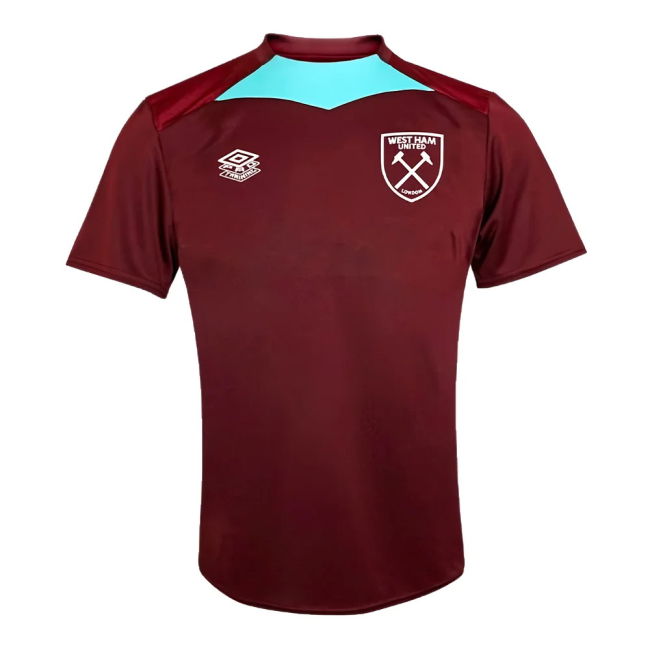 West Ham Training Jersey official style Shirt 2024-2025 (Children