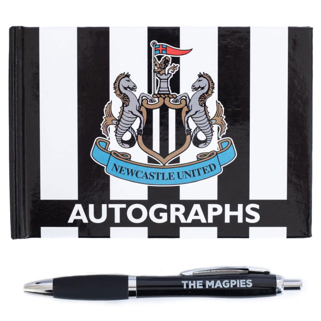 Women's Newcastle United FC Autograph Book & Pen