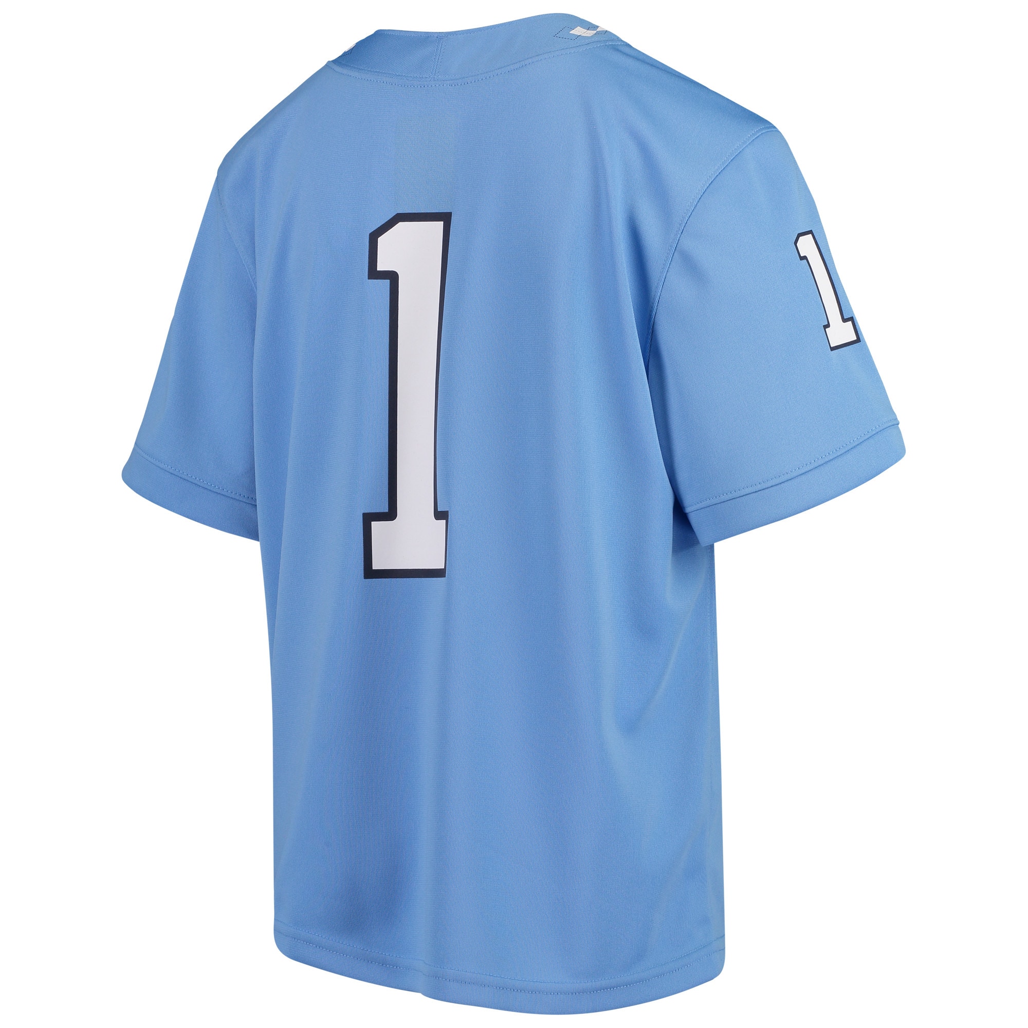 [NJP] North Carolina Tar Heels Youth Team Replica Football Jersey - Carolina Blue