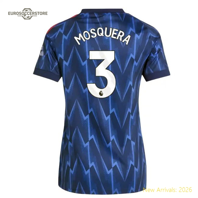 Arsenal 2024-25 Away Fan Version For Women (Mosquera Match Day Shirt