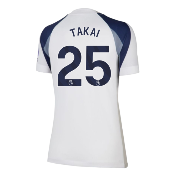 2025-20 Tottenham Home Shirt with Takai 25 M Women S