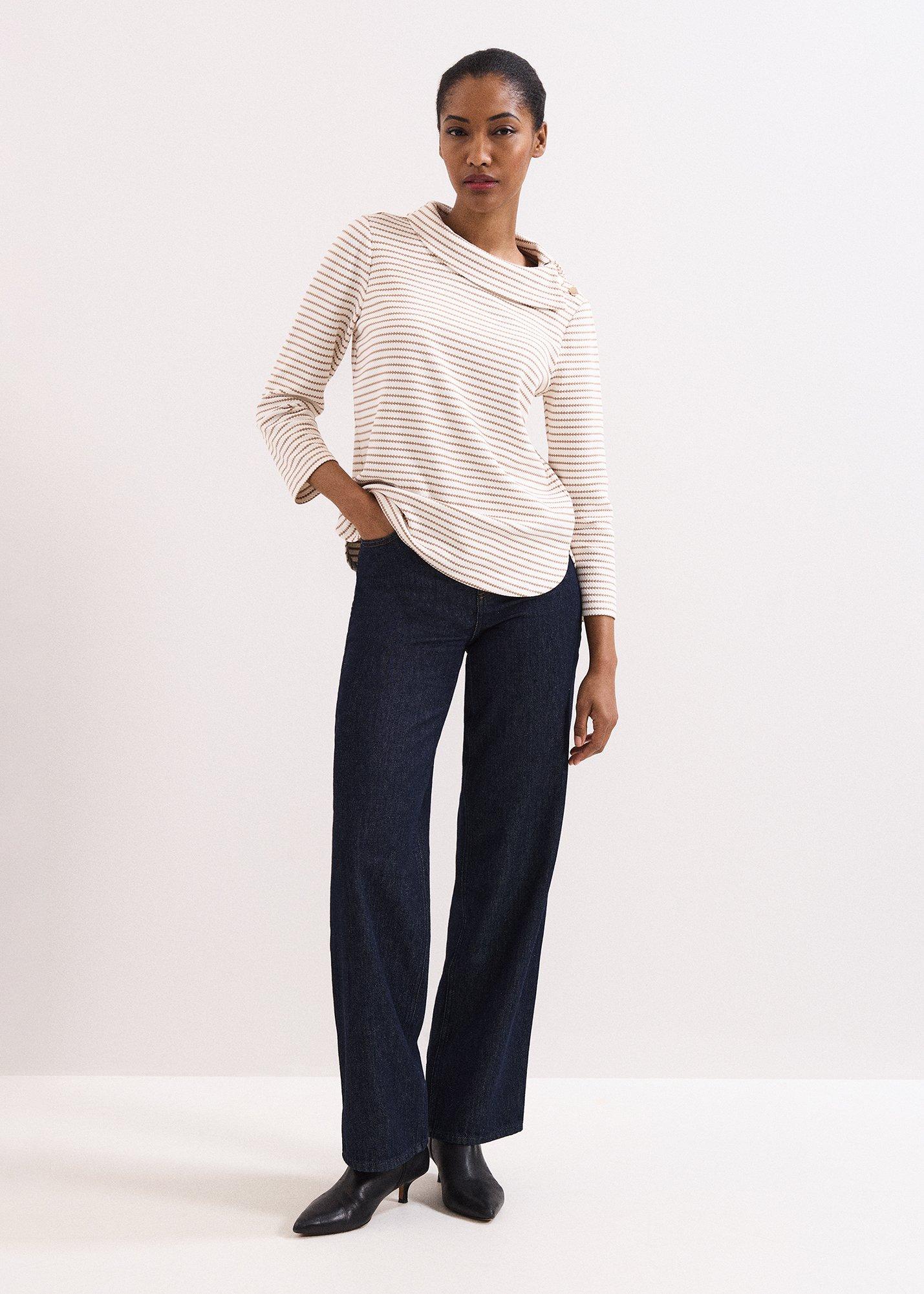 Remy Stripe Textured Top