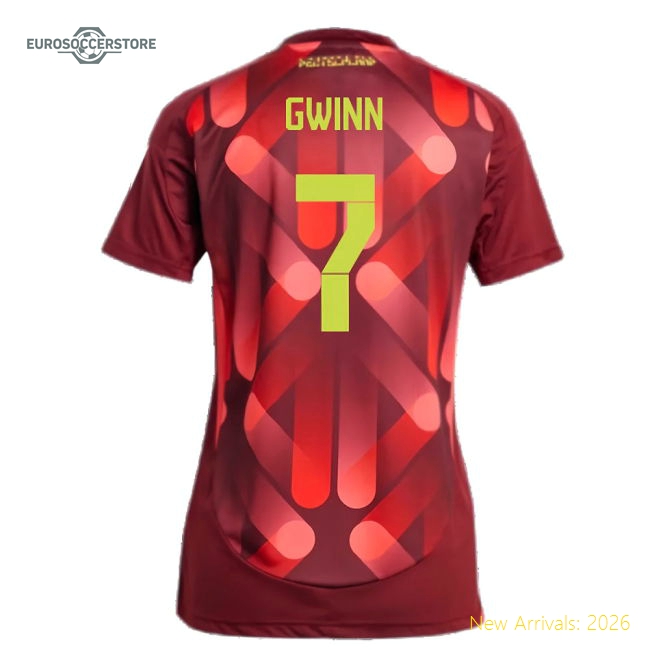 Luxury Football Team Womens Jersey Gwinn 2025-2026 Performance Fabric