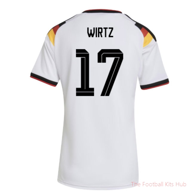 [JED] 2026/27 Germany Home Shirt (Womens) (Wirtz 17)