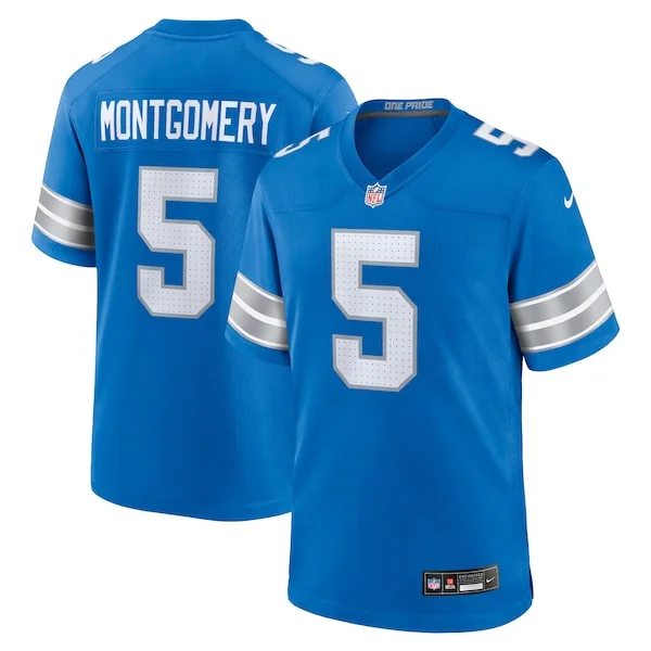 Performance None Game Jersey - Premium Blue NFL Fan Jersey | Game D...