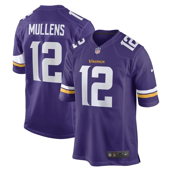 None Nick Mullens Game Jersey - Purple | NFL Player Jersey | NFL Footb