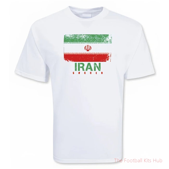 Men Iran Soccer T-shirt