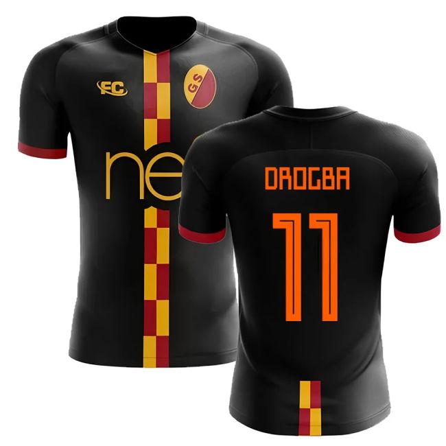 True Football Club Drogba #11 Ultra Comfort New Release Shirt