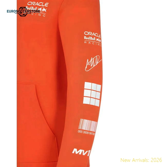 2025 Red Bull Racing MV Puzzle OH Hoodie (Exotic Orange) - Kids