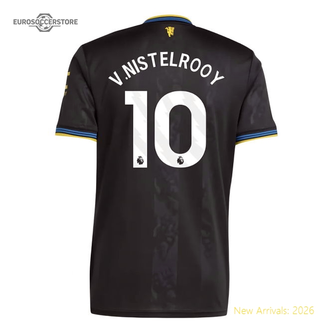 2025-2026 Manchester United Third Jersey V.nistelrooy Fabric