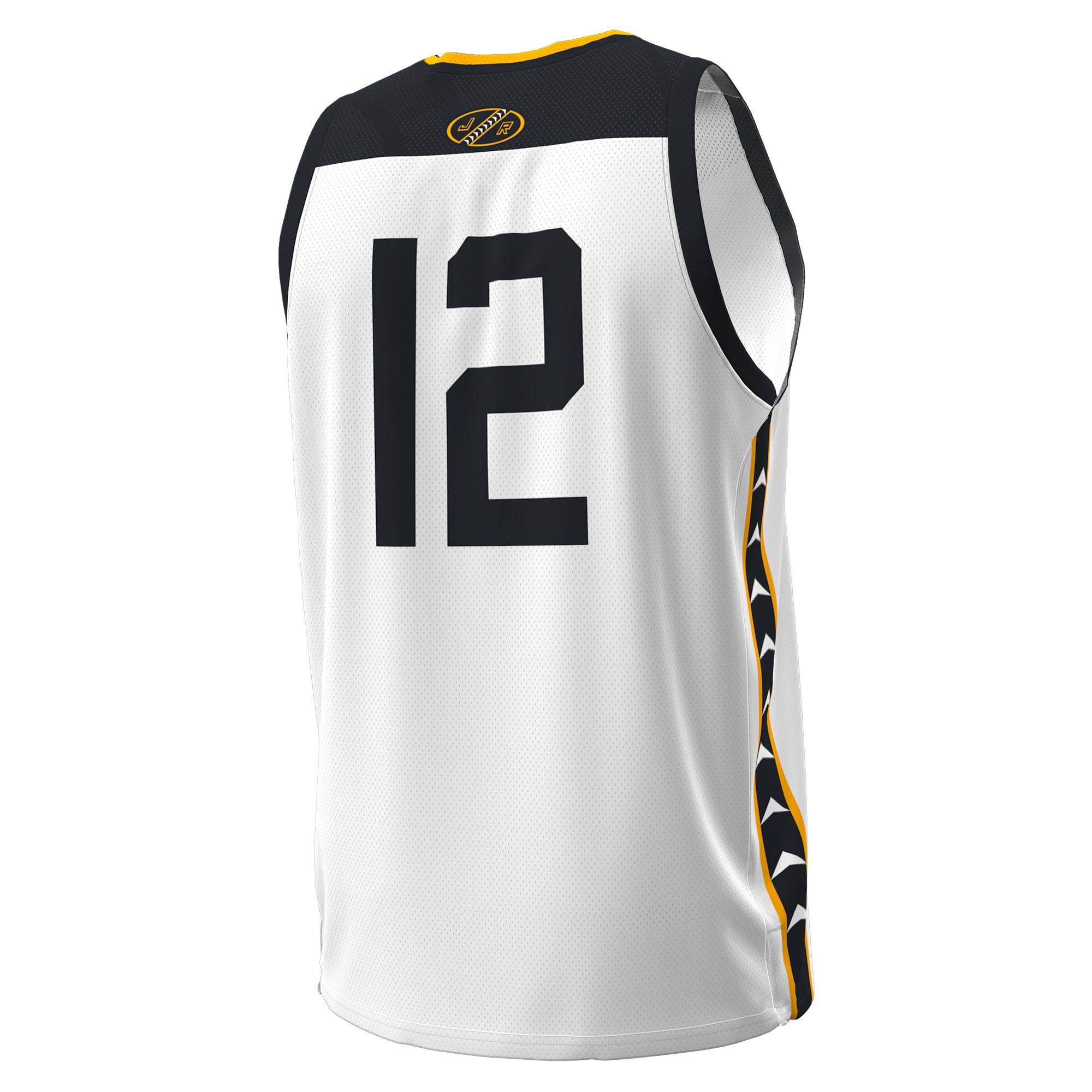 [NJP] Navy Midshipmen Jolly Rogers Alternate Replica Basketball Jersey - White