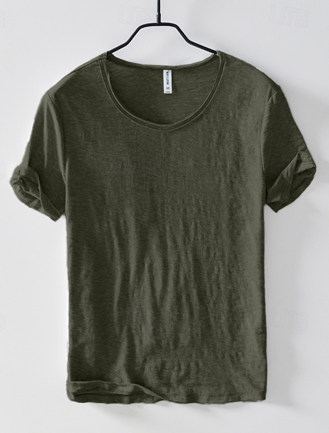 Men's Cotton T Shirt Tee Top Short Sleeve Sleeves V Neck Summer All