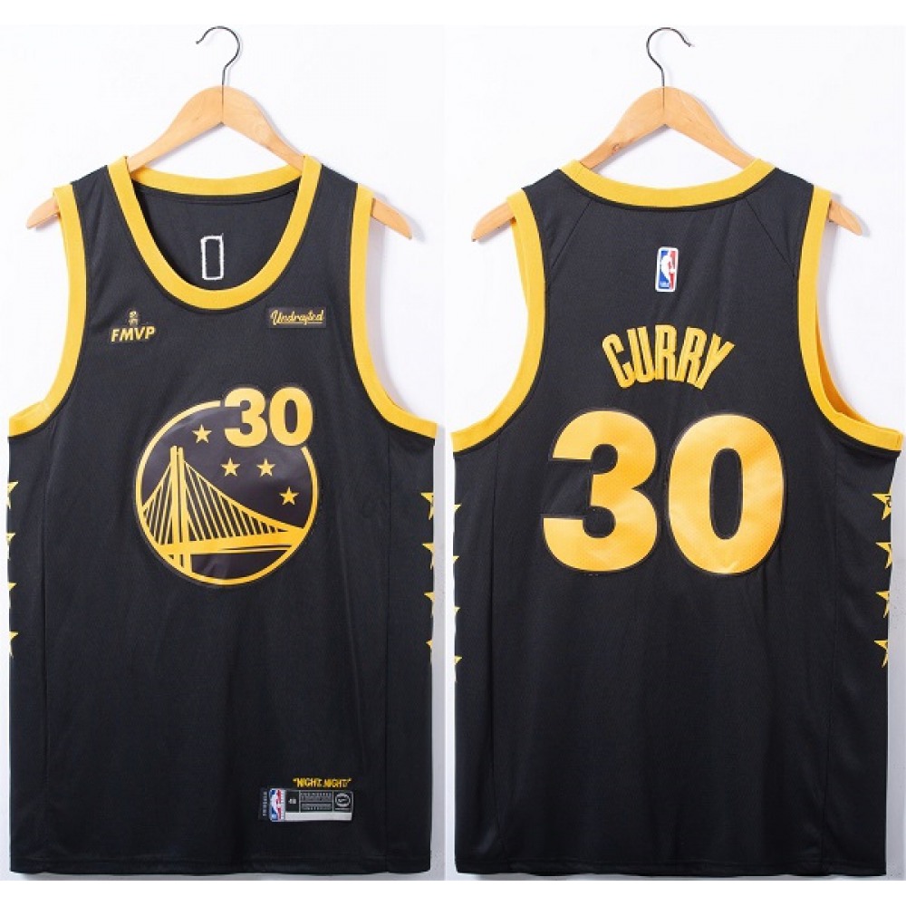 Golden State Warriors Stephen Curry30 Jersey - Black - NBA Collection