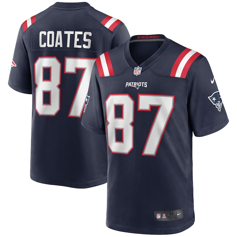 None Ben Coates NE Patriots Modern Official Jersey Game Day Wear
