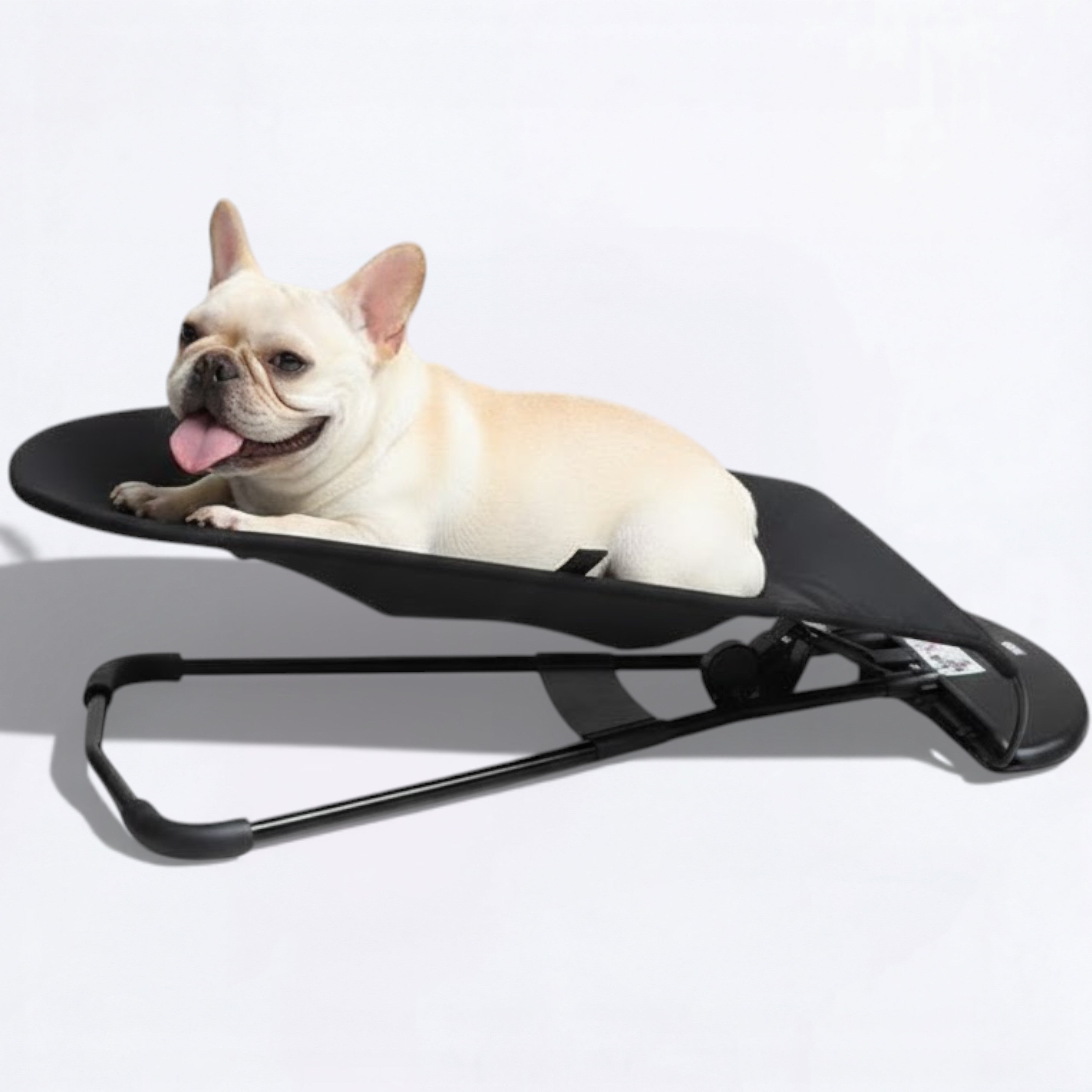 Portable Rocking Chair for French Bulldog