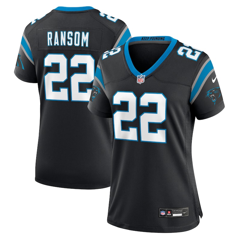 None Lathan Ransom CAR Panthers Championship Affordable Jersey
