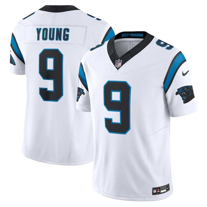 None Bryce Young CAR Panthers Retro Game-Ready Jersey Game Day Wear