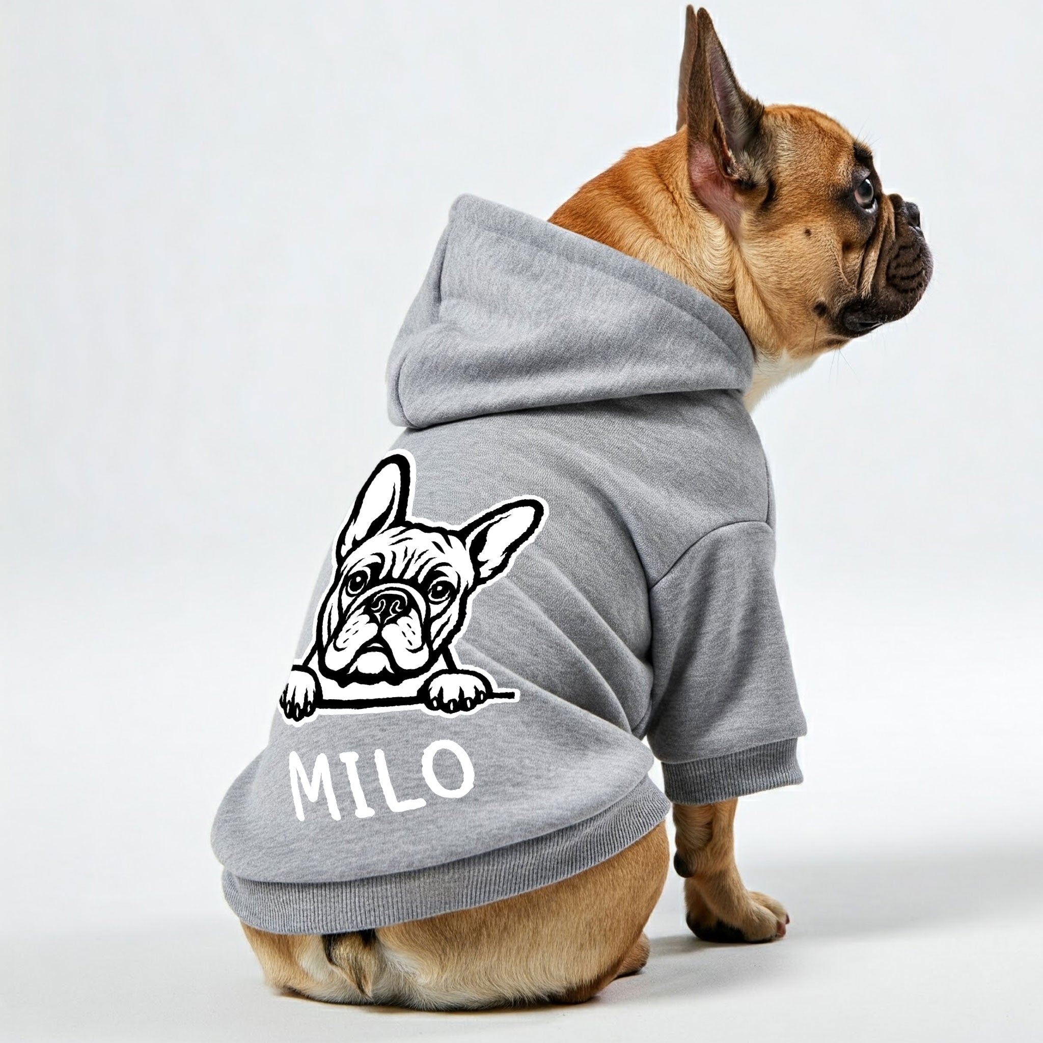 French Bulldog Mia Personalized French Bulldog Hoodies With Funny