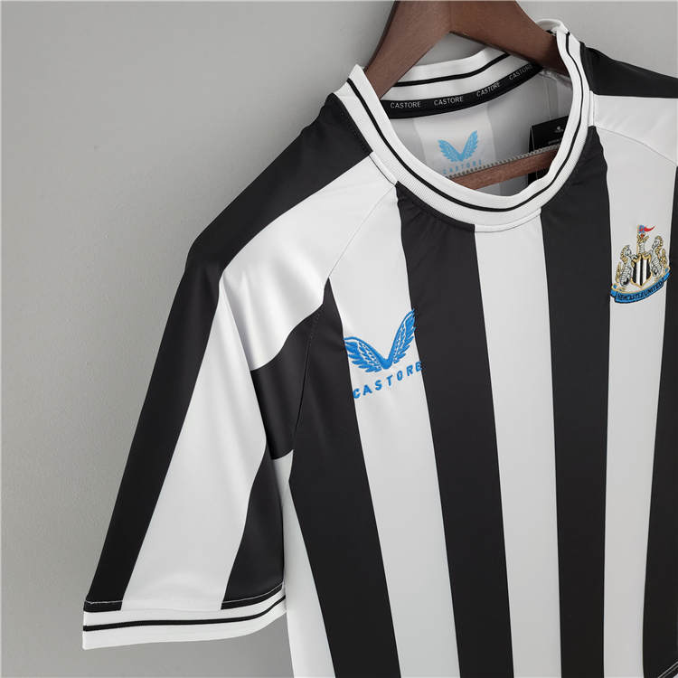 2223 Newcastle United Home WhiteBlack Soccer Jerseys Football Shirt -