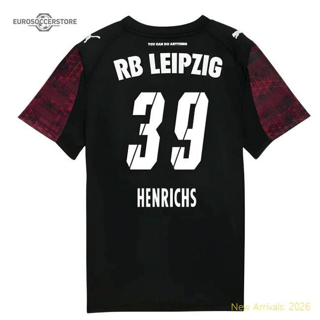 Top-Quality 2025-2026 Red Bull Leipzig Third Shirt (Kids) (Henrichs