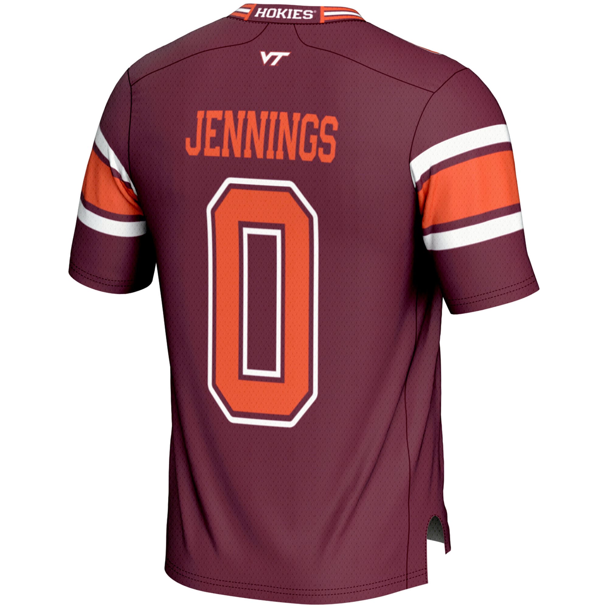 [NJP] Ali Jennings Virginia Tech Hokies GameDay Greats NIL Player Football Jersey - Maroon