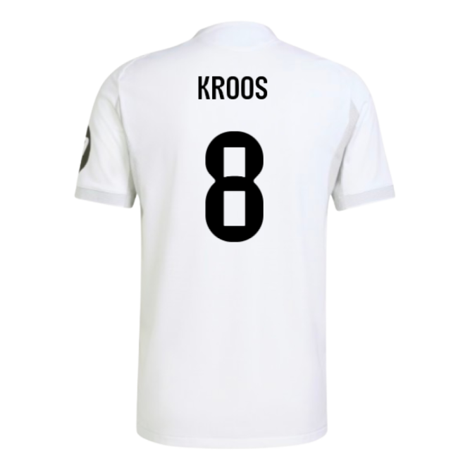 Camiseta Real Madrid 2025-2026 Local Hombres - Oficial Con Kroos 8