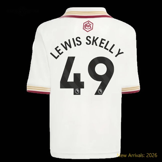2025-2026 Arsenal Mini Kid-approved Jersey Lewis Skelly Drycell