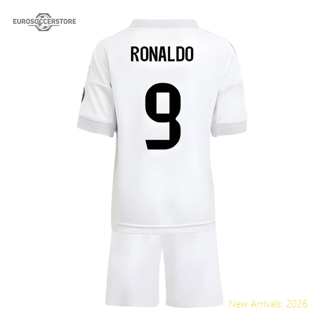 Kid-approved Football Team Mini Ronaldo Jersey 2025-2026