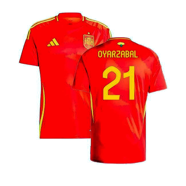 Oyarzabal 21 Spain International Team Fan Jersey - Adults Version