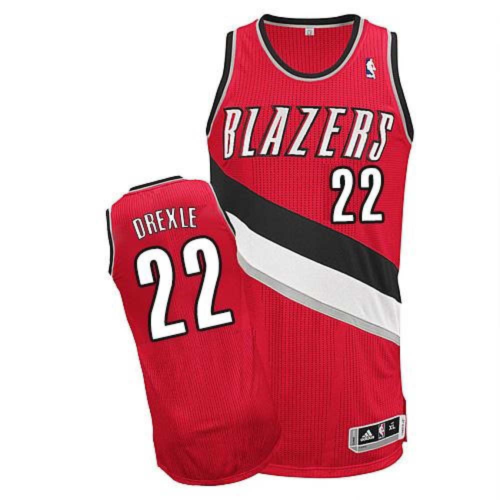 Collector's Item Men's Trail Blazers #22 Clyde Red Basketball Jersey