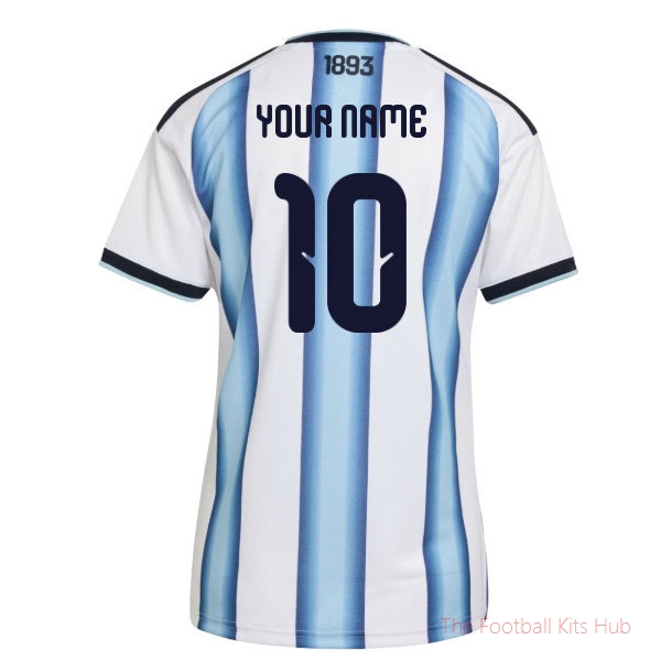 Custom Name 2026-2027 Argentina Home Shirt Soccer Jersey