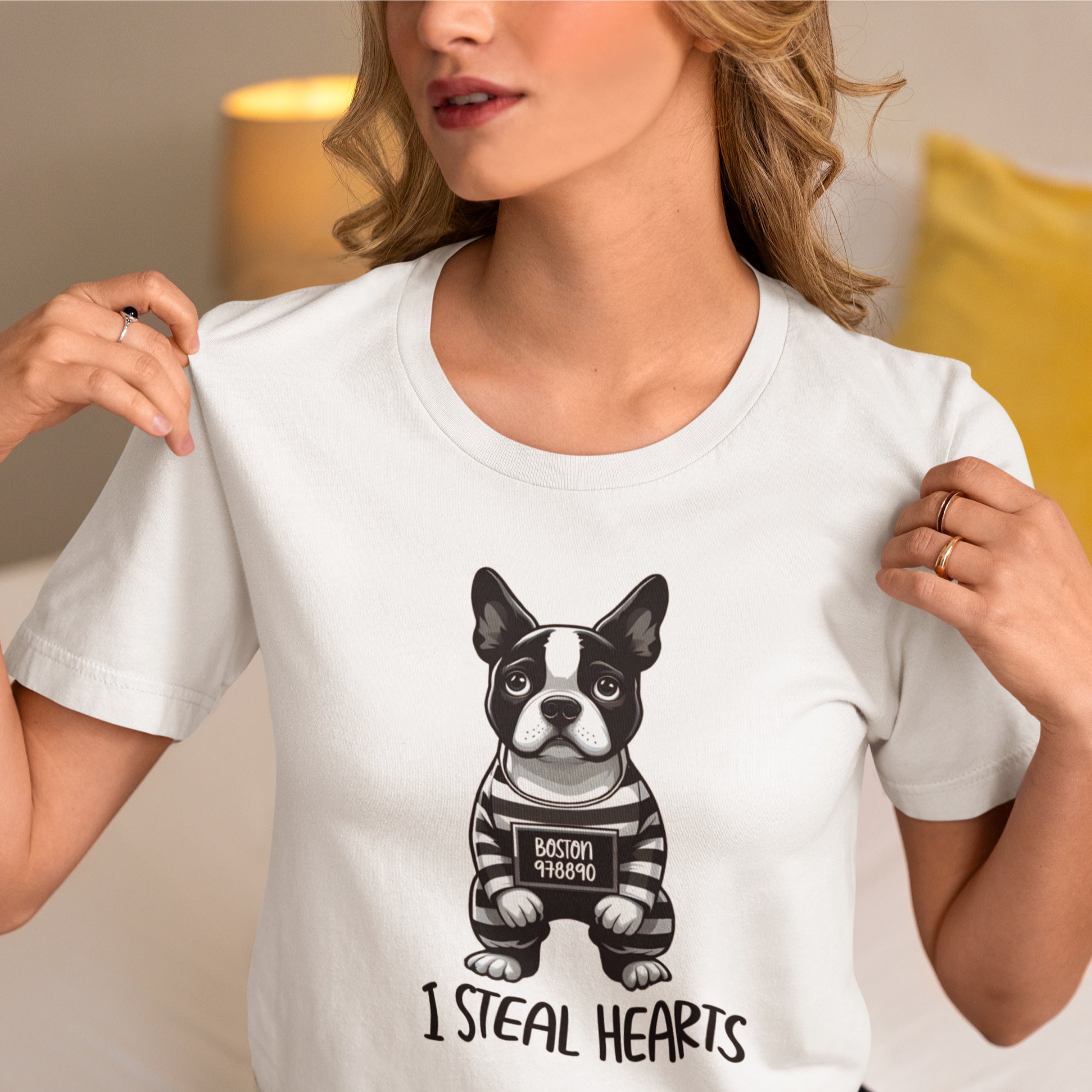 French Bulldog Riley Unisex Tshirts For Boston Terrier Lovers Durable Dog Item