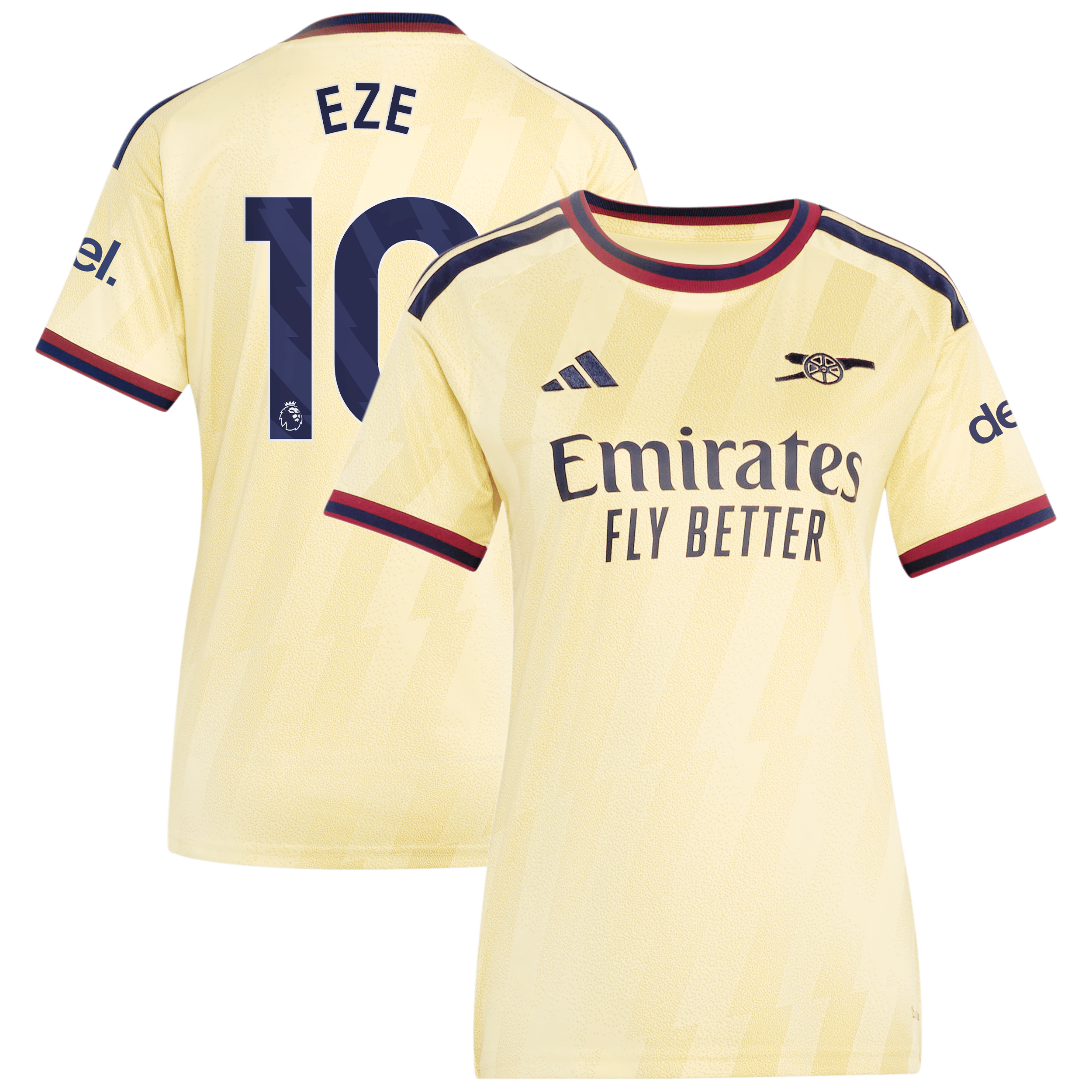 [JED] Youth Eberechi Eze Arsenal Women's 2026/27 Third Replica Jersey - Yellow