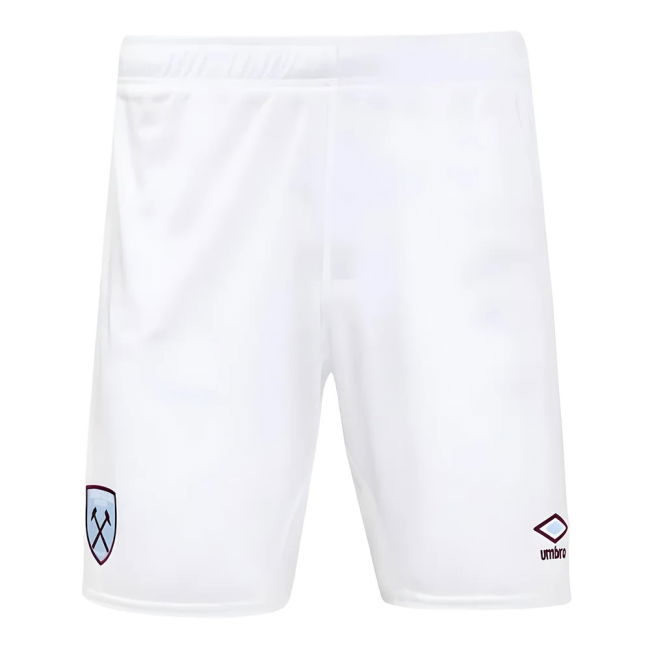 West Ham official style Home Shorts 2024-2025 (Children