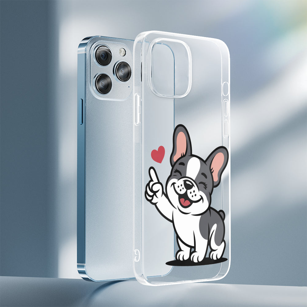 Trendy Dixie - Clear Silicone Phone Case For Iphone, Samsung & Google...
