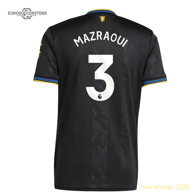 Superior 2025-2026 Manchester United Third Shirt (mazraoui 3)