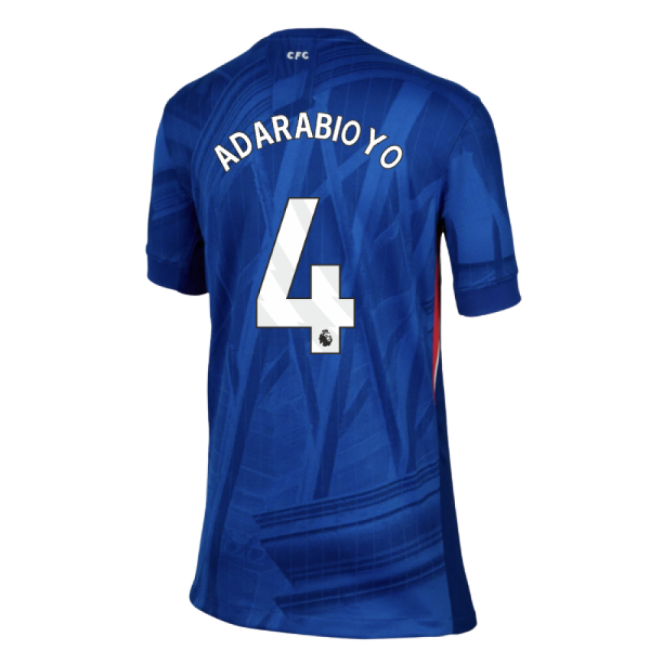 Chelsea Chelsea Home Shirt Kids Adarabioyo #4 Ultra Comfort Authen...