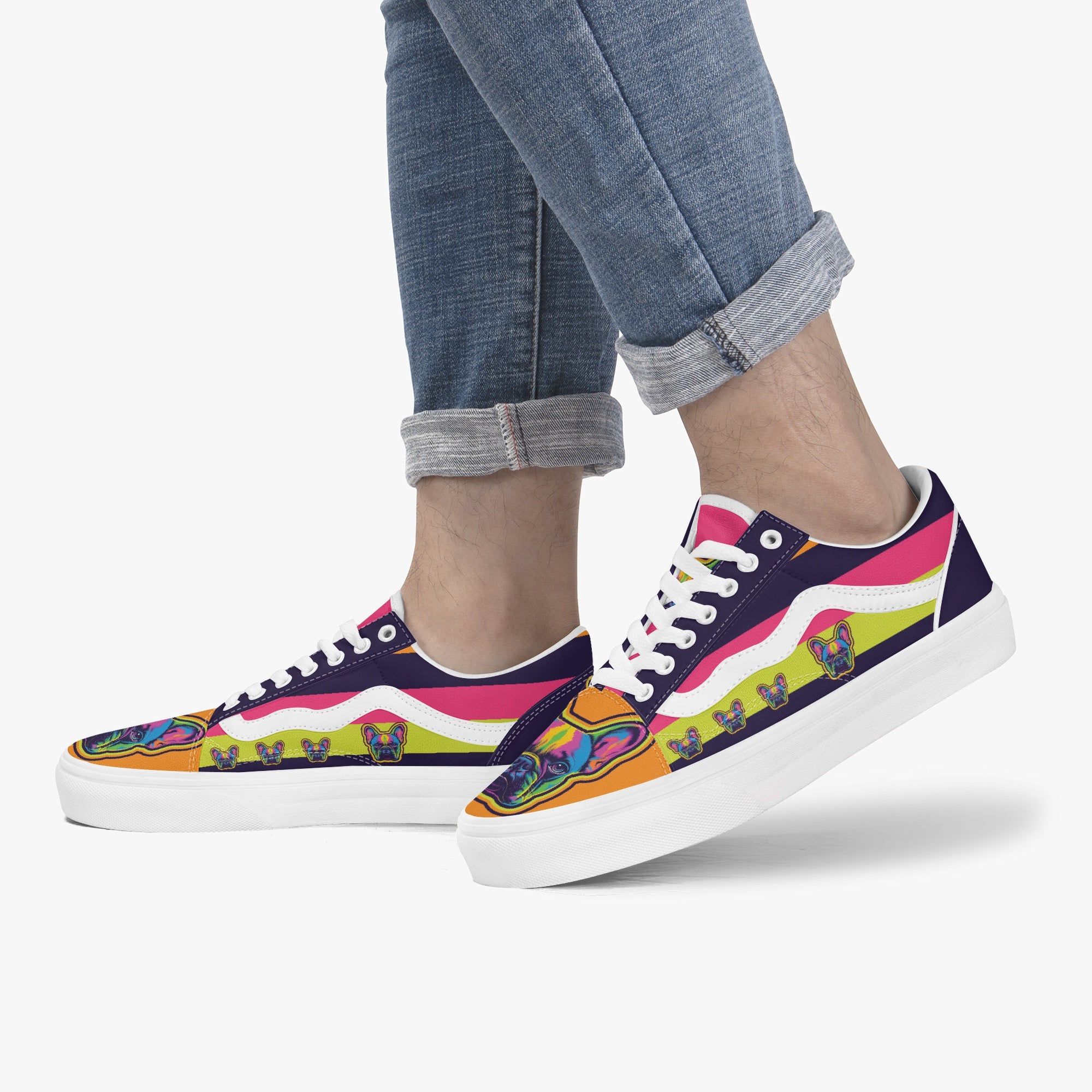 Bea - Trendy Low-Top Canvas Sneakers